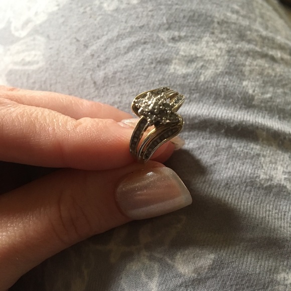 Vintage cluster ring - Picture 2 of 6